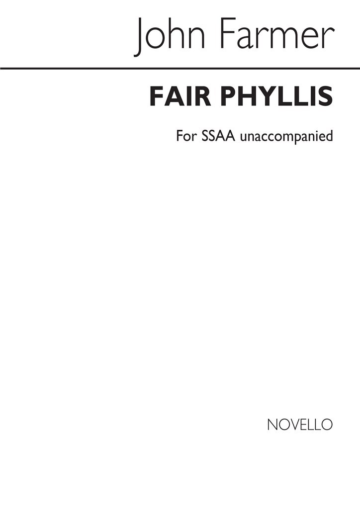 Fair Phyllis (SSAA)